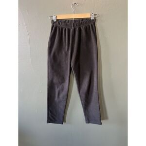 REI Youth Kids Black Fleece Pull On Sweatpants Size Large 12-14